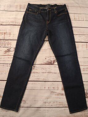 Lucky Brand Sofia Skinny Jeans Women’s 10/30 Dark Wash Stretch Denim